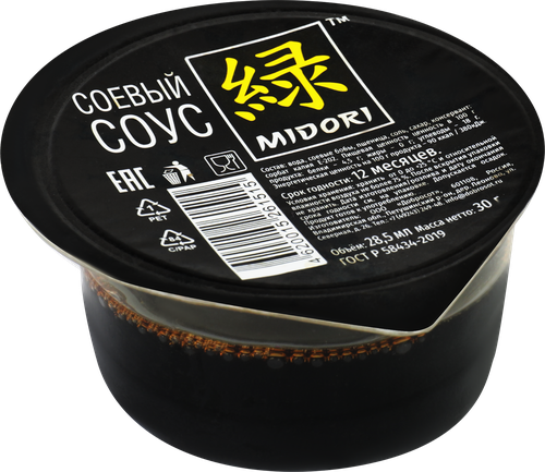 

Соус соевый Midori 30 мл