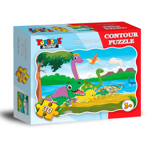 Гп.Контурный пазл 30 элементов 