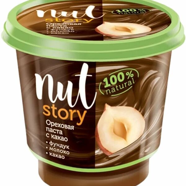 Паста ореховая с какао ТМ Nut Story (Нат Стори)