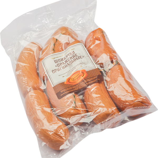 Шпикачки ДОНСКИЕ ТРАДИЦИИ Пражские оригинальные МГС вес до 1.2 кг