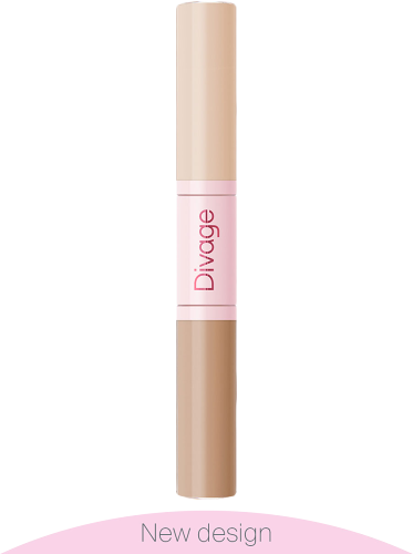 Консилер для лица Divage Concealer Duo двухсторонний, тон 01