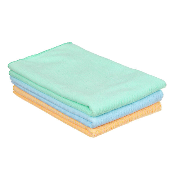 Тряпка для пола из микрофибры, 50x70см, 150г/кв.м., 3 цвета, гм