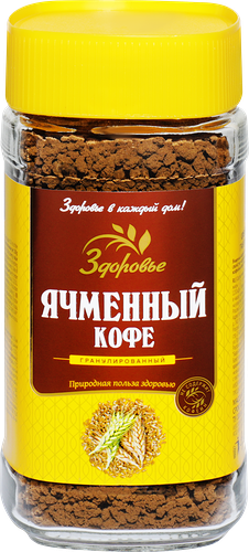 Напиток кофейный растворимый Здоровье ячменный кофе гранулированный