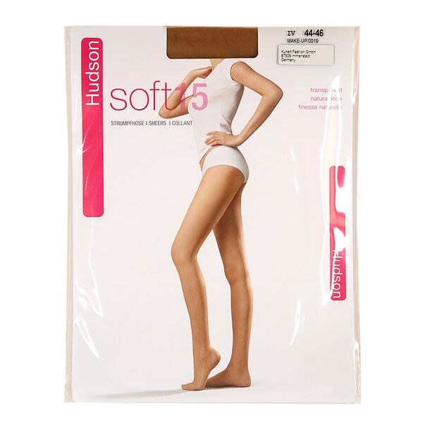 Колготки Kunert Soft бежевые 15 den, размер 4