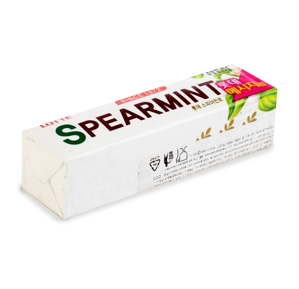 

Жевательная резинка Lotte Spearmint 26 г