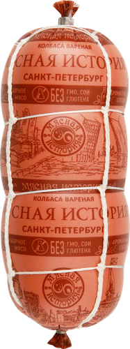 

Колбаса вар Докторская Санкт-Петербург вектор сетка 500 г