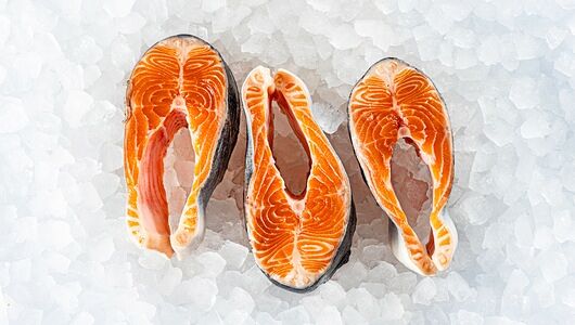 Семга стейки вес