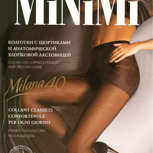 Колготки жен MINIMI шортики Daino 3 