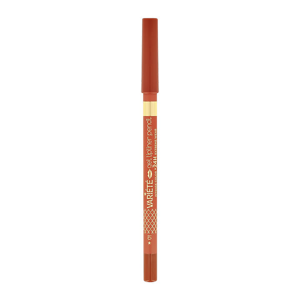 Карандаш для губ Eveline Cosmetics Variete Gel Lipliner Pencil 01 Nude водостойкий матовый, 8 г