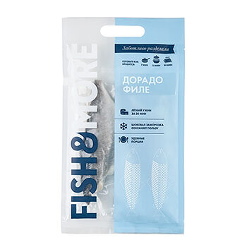 Дорадо филе Fish&More с/м н/к 240г, Россия