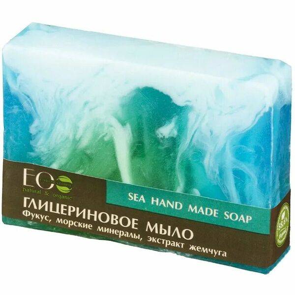 Мыло косметическое EO Laboratorie Sea Soap глицериновое ручная работа 130 г