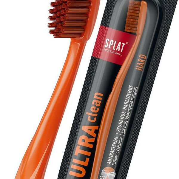 Splat professional зубная щетка жесткая ultra clean