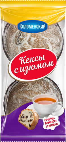 

Кекс Коломенское с изюмом 110 г
