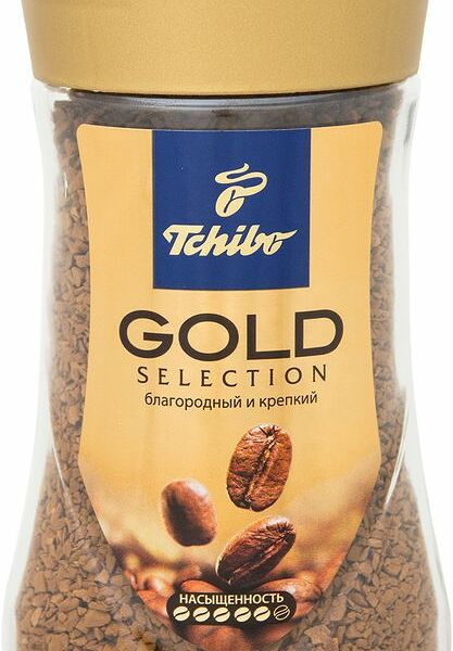 Кофе Tchibo Gold Selection растворимый 95г