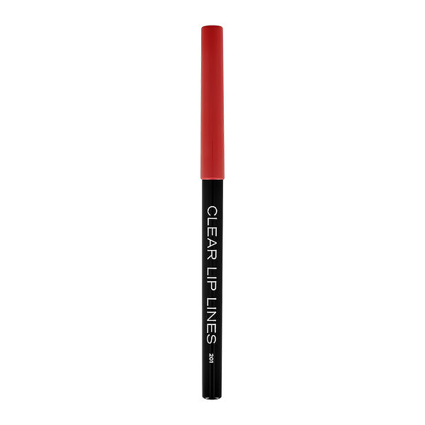 Карандаш для губ `PARISA` CLEAR LIP LINES автоматический тон 201 коричневый, 1.2 г