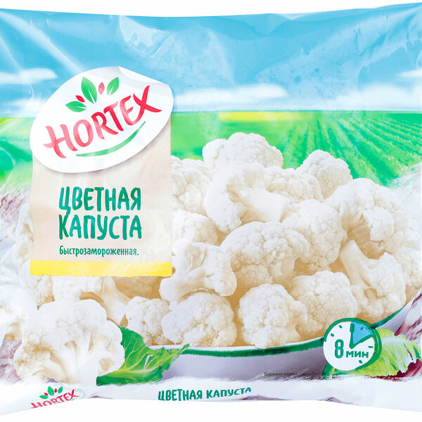 Капуста цветная Hortex быстрозамороженная