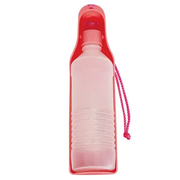 Поилка портативная P545, розовая, 500мл, 245*65*60мм