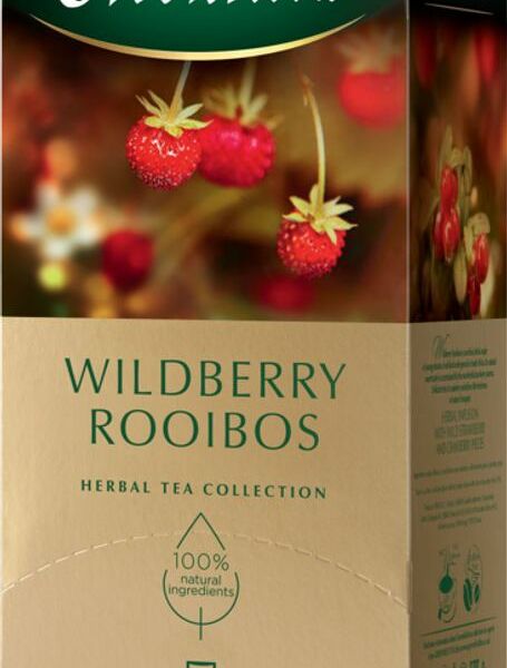 Напиток чайный Greenfield Wildberry Rooibos травяной в пакетиках