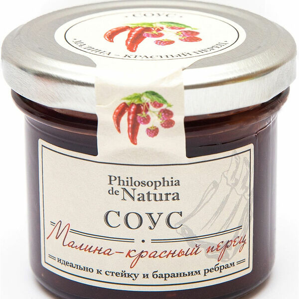 Соус Малина-красный перец 110г Philosophia de Natura