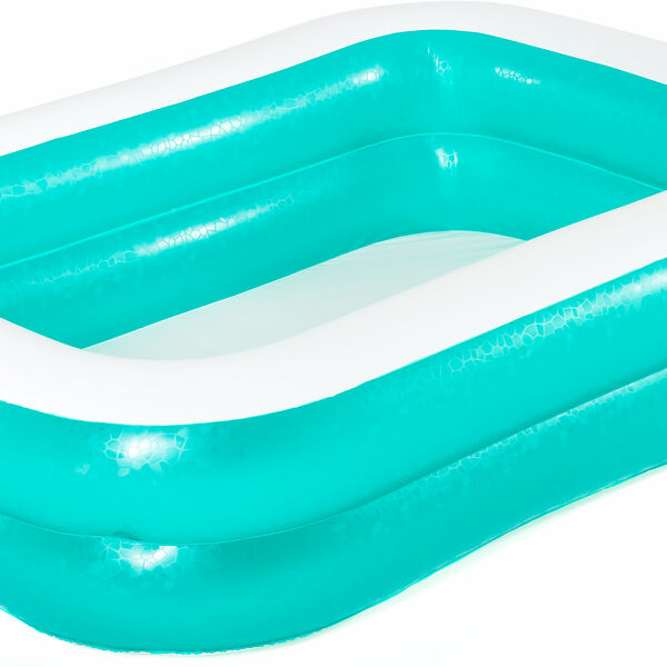 Бассейн детский надувной прямоугольный Bestway Blue 201х150х51 см