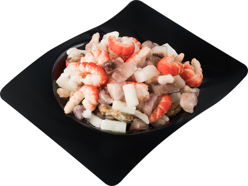 Ассорти из морепродуктов Vici Любо есть сыро-мороженное, вес до 1 кг