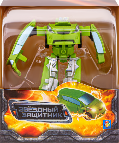 

Робот-трансформер 1TOY Звездный защитник 9см, в ассортименте Арт. Т1884-6/7/8/9,Т1885-0/1/2/3/4/5