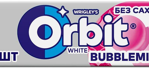 Жевательная резинка Orbit White Bubblemint 13.6г