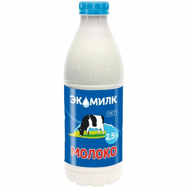 Молоко Экомилк, 2.5% 