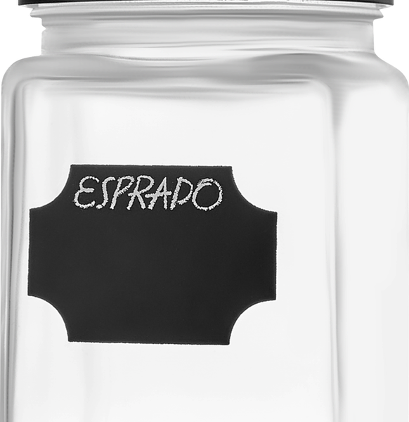 Банка для хранения Esprado Fresco с меловым стикером, стекло, 250мл Арт. FRE250E405
