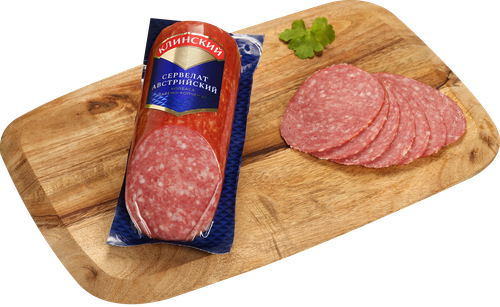 

Колбаса Клинский Сервелат Финский варёно-копчёная 290 г