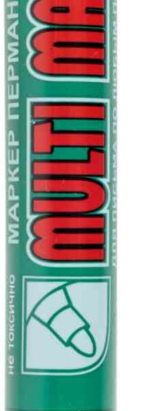 Маркер перманентный Crown Multi Marker CPM-800 цвет: зелёный