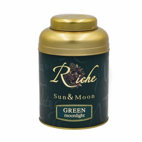 Чай зеленый Green Moonlight (Грин Мунлайт) байховый китайский крупнолистовой ТМ Riche Natur (Рише Натур)