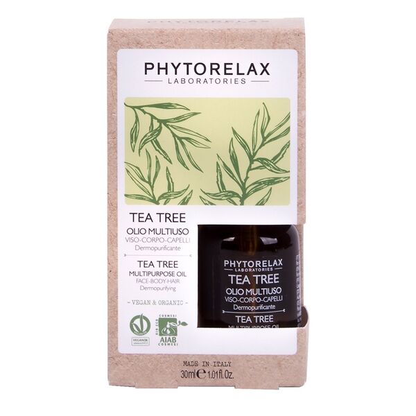 Масло для лица, тела и волос «Чайное дерево», Phytorelax, 30 мл, Италия