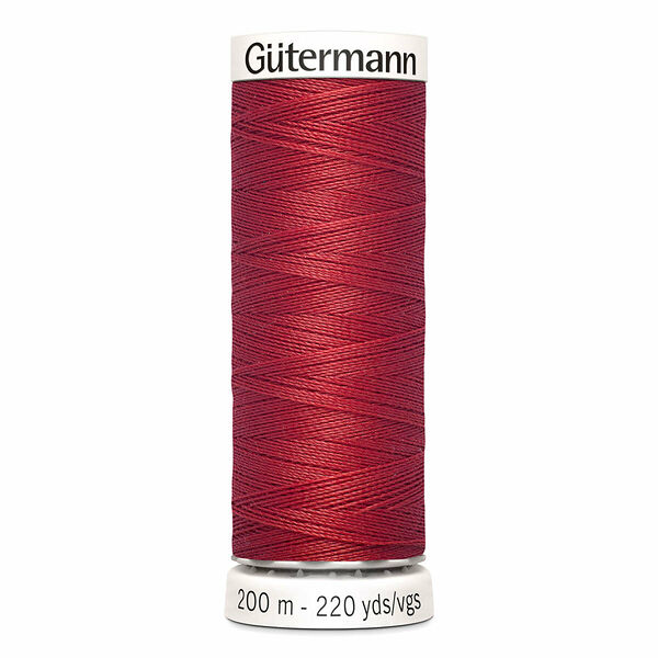 748277 Нить Sew-all для всех материалов, 200м, 100% п/э Gutermann(026 огненно-красный)