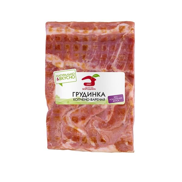 Грудинка копчено/вареная МД Бородина Россия