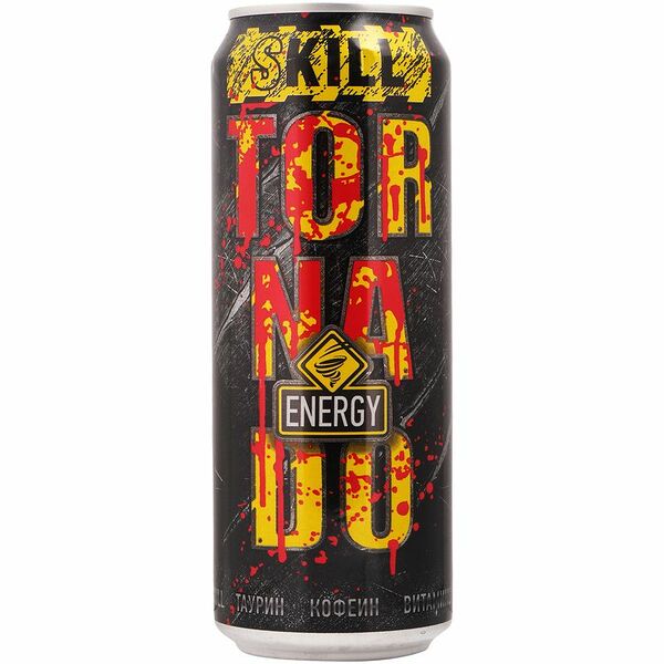 Напиток энергетический Tornado Skill, 450мл