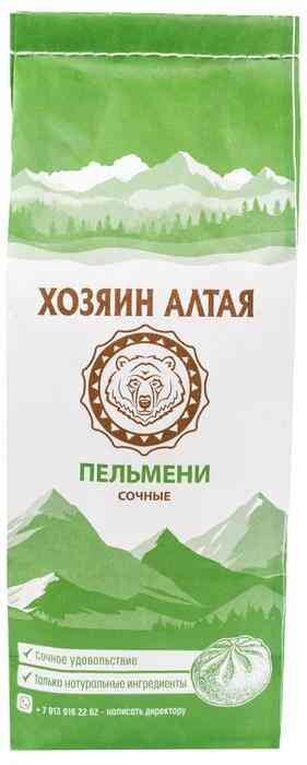 

Пельмени Хозяин Алтая Сочные 800 г