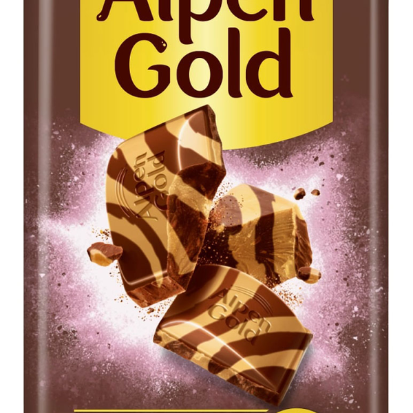 Шоколад Alpen Gold Два шоколада 80г