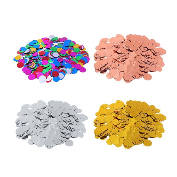 Fntastic конфетти фольгированные, 1.5см, 15 г, 4 цвета в ассортименте