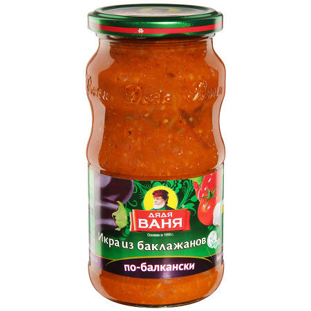 Икра из баклажанов Дядя Ваня по-балкански с/б