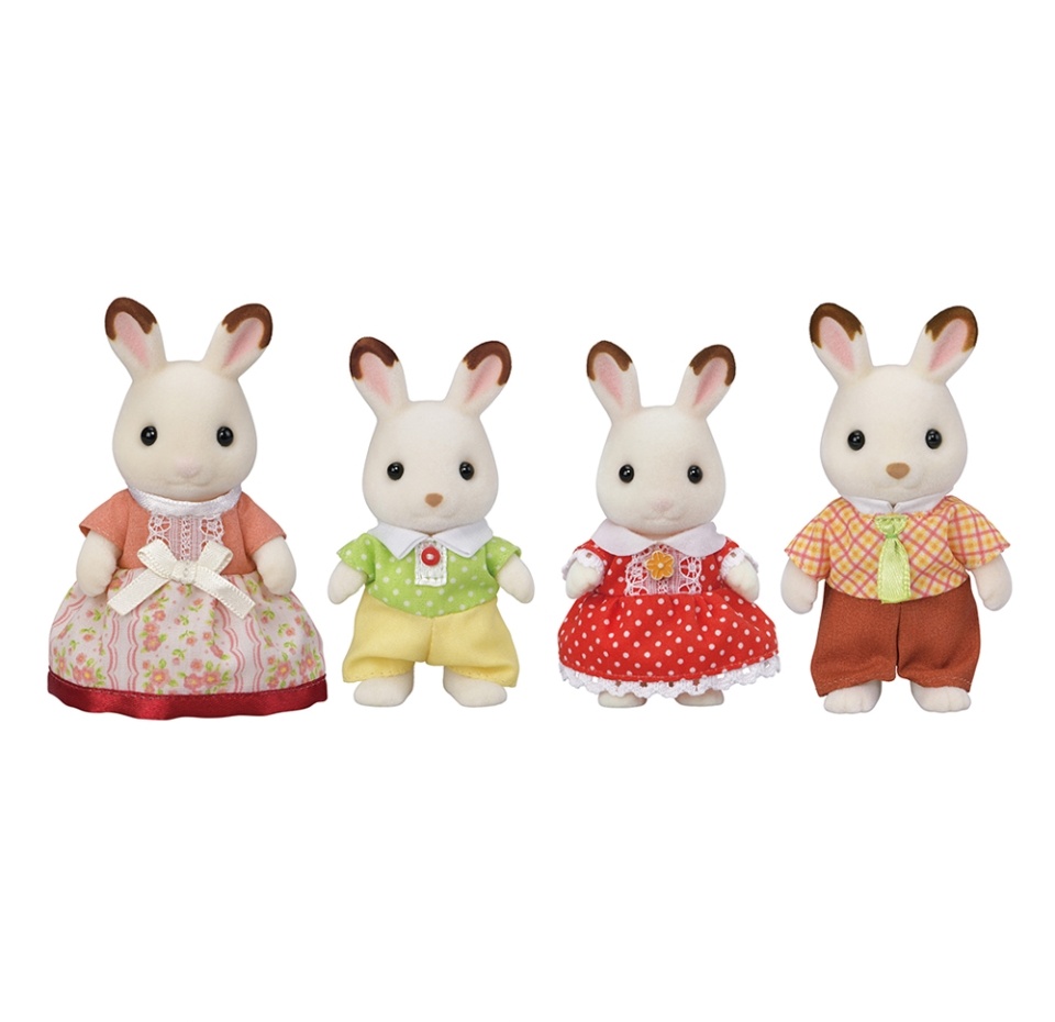 

Игровой набор Sylvanian Families Семейство Шоколадных кроликов, Япония