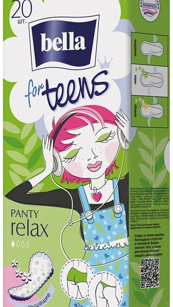 Прокладки Bella for teens Panty Relax ежедневные 20шт