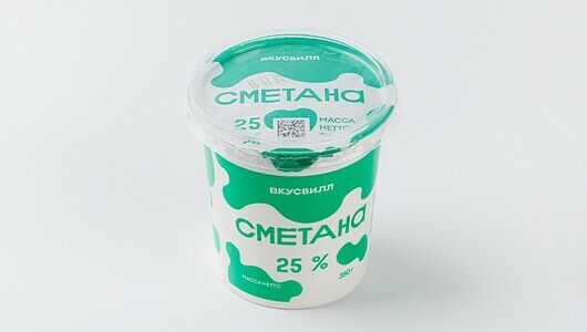 Сметана 25%