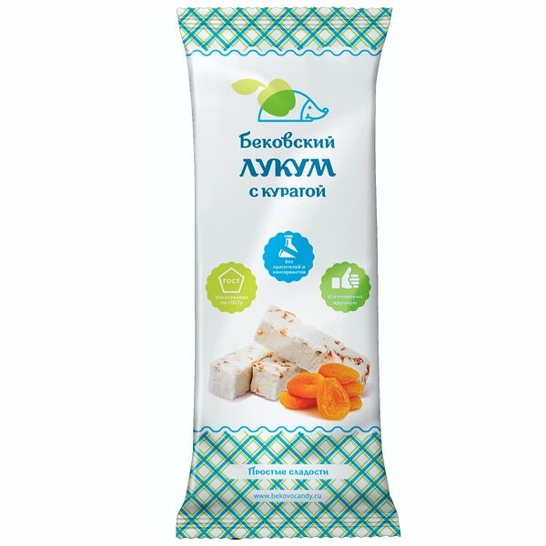 Бековский лукум с курагой