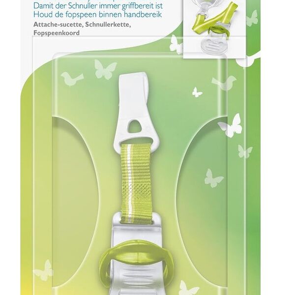 Avent цепная лента соска 0m+ 185/00