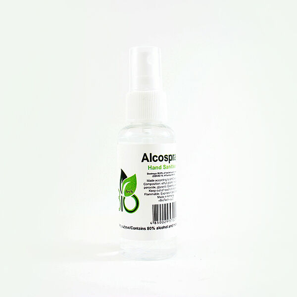 Алкоспрей био спрей 50мл дезинфицирующее средство для рук