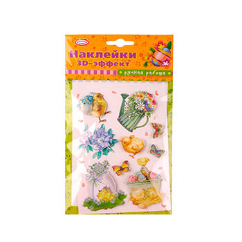 Наклейки Домашняя кухня с 3D-эффектом, в ассортименте