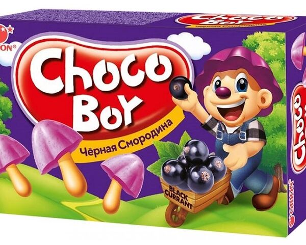 Печенье Choco Boy Чёрная смородина