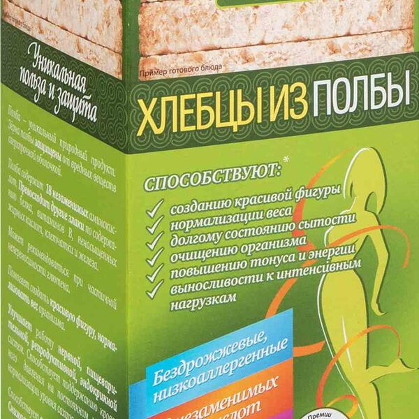 Хлебцы из полбы Вастэко Фитнес без соли