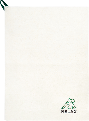 Коврик для бани и сауны ГлавБаня 38х52см с вышивкой, в ассортименте, Арт. Б4211Л